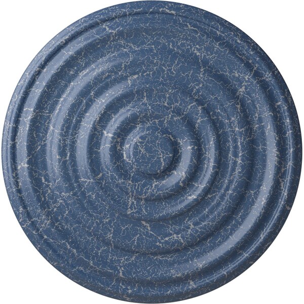 Ekena Millwork Carton Ceiling Medallion (For Canopies up to 3 3/4"), 17 3/4"OD x 1 3/8"P, Americana Crackle CM18CAAMC - main